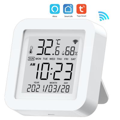 WIFI智能电子干湿温湿度计数字数显室内家用无线温湿度感应器